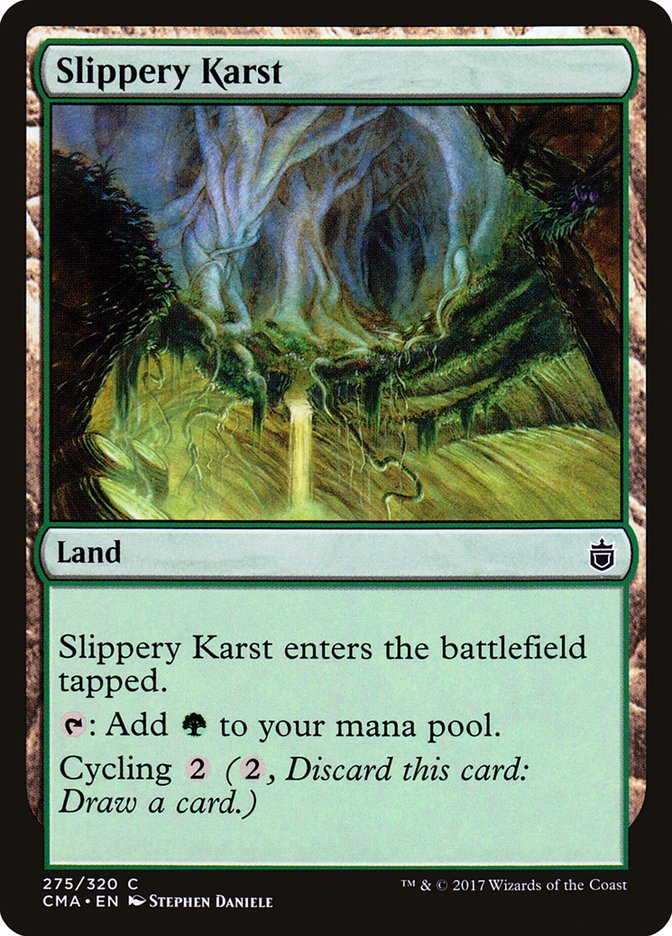 Slippery Karst [Commander Anthology] | Total Play