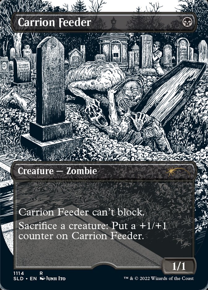 Carrion Feeder (Borderless Etched Foil) [Secret Lair Drop Series] | Total Play