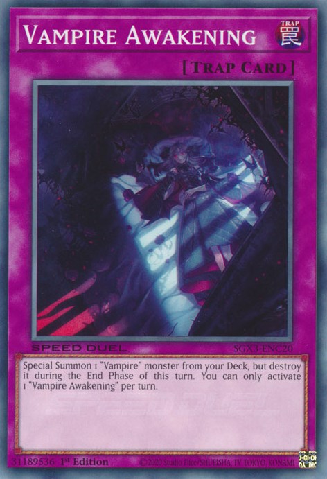 Vampire Awakening [SGX3-ENC20] Common | Total Play