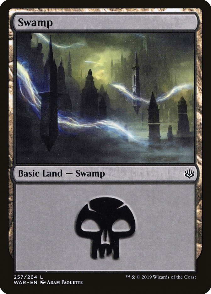 Swamp (257) [War of the Spark] | Total Play