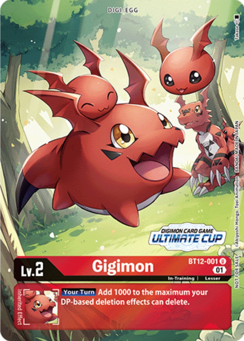 Gigimon [BT12-001] (Ultimate Cup) [Across Time Promos] | Total Play