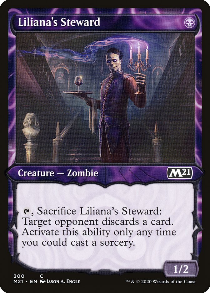 Liliana's Steward (Showcase) [Core Set 2021] | Total Play