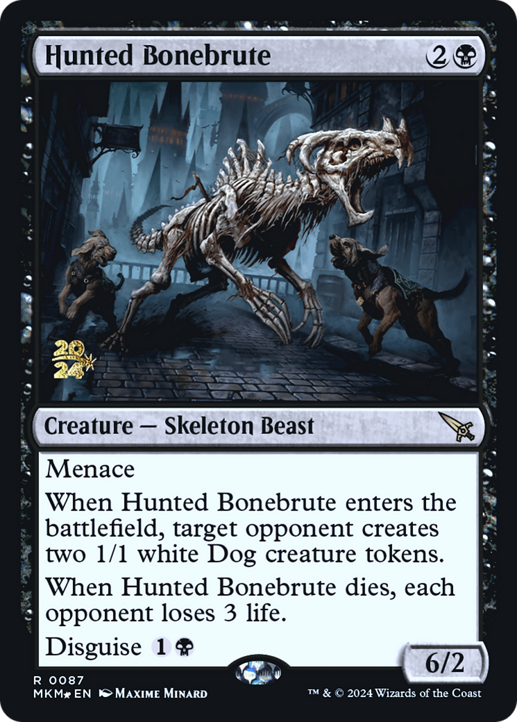 Hunted Bonebrute [Murders at Karlov Manor Prerelease Promos] | Total Play