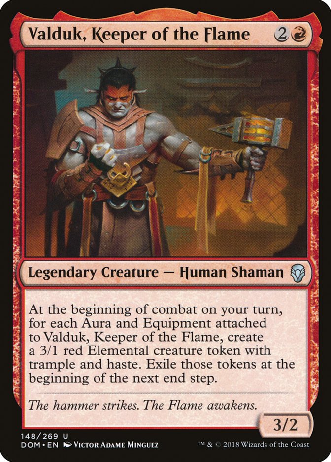 Valduk, Keeper of the Flame [Dominaria] | Total Play