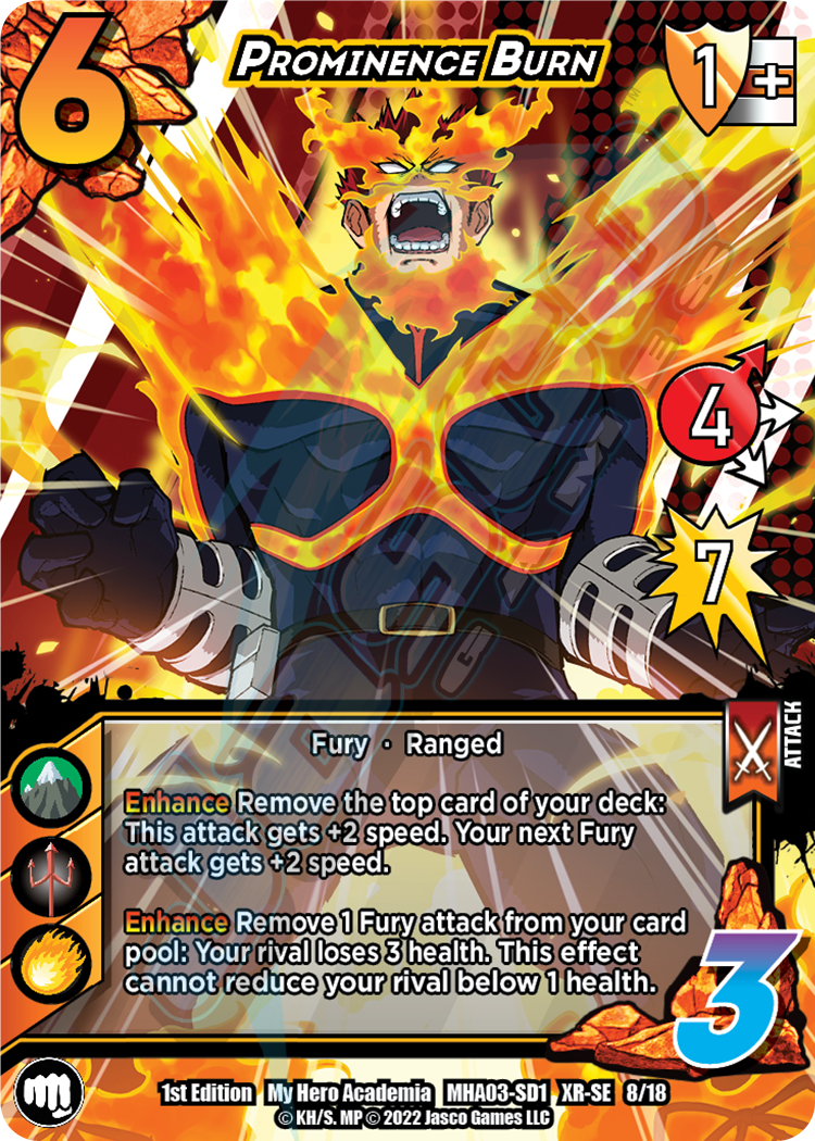 Prominence Burn [Endeavor Clash Deck XR] | Total Play