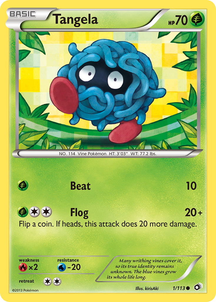 Tangela (1/113) [Black & White: Legendary Treasures] | Total Play