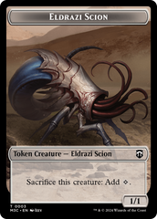 Eldrazi Scion // Eldrazi Spawn Double-Sided Token [Modern Horizons 3 Commander Tokens] | Total Play