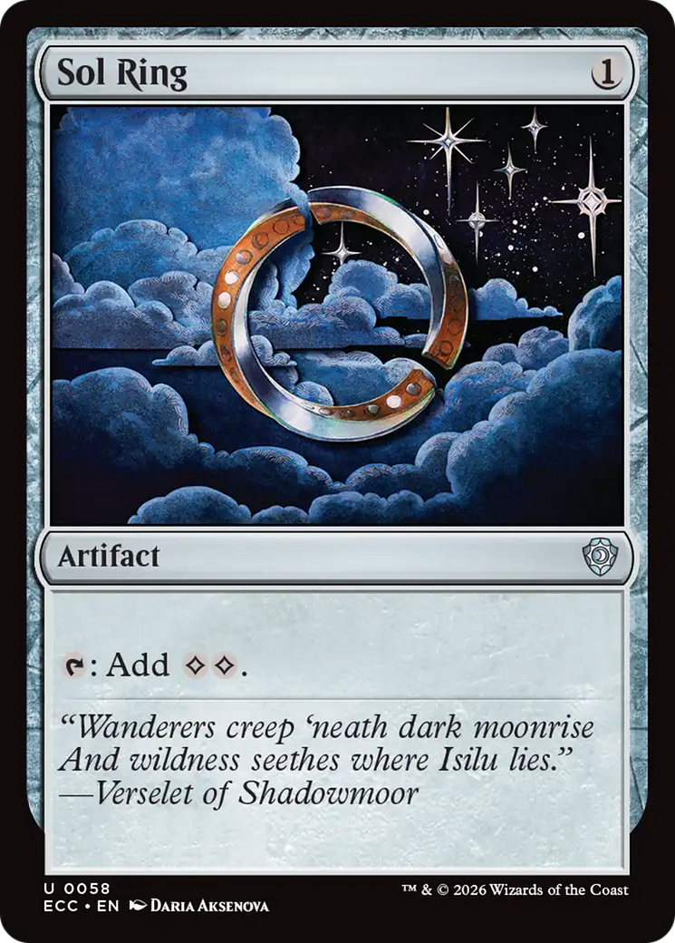 Sol Ring (0058) [Lorwyn Eclipsed Commander] | Total Play