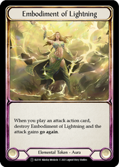 Embodiment of Lightning // Titan's Fist [U-ELE110] (Tales of Aria Unlimited)  Unlimited Normal | Total Play