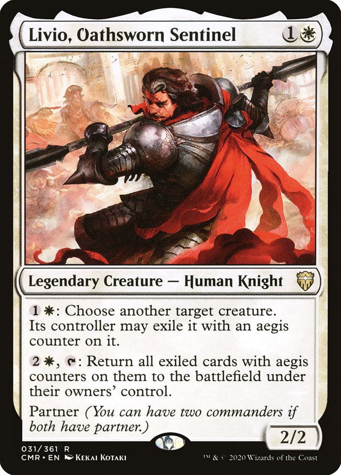 Livio, Oathsworn Sentinel [Commander Legends] | Total Play