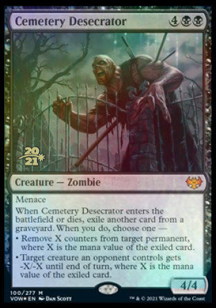 Cemetery Desecrator [Innistrad: Crimson Vow Prerelease Promos] | Total Play