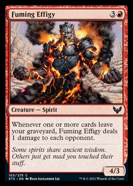 Fuming Effigy [Strixhaven: School of Mages] | Total Play