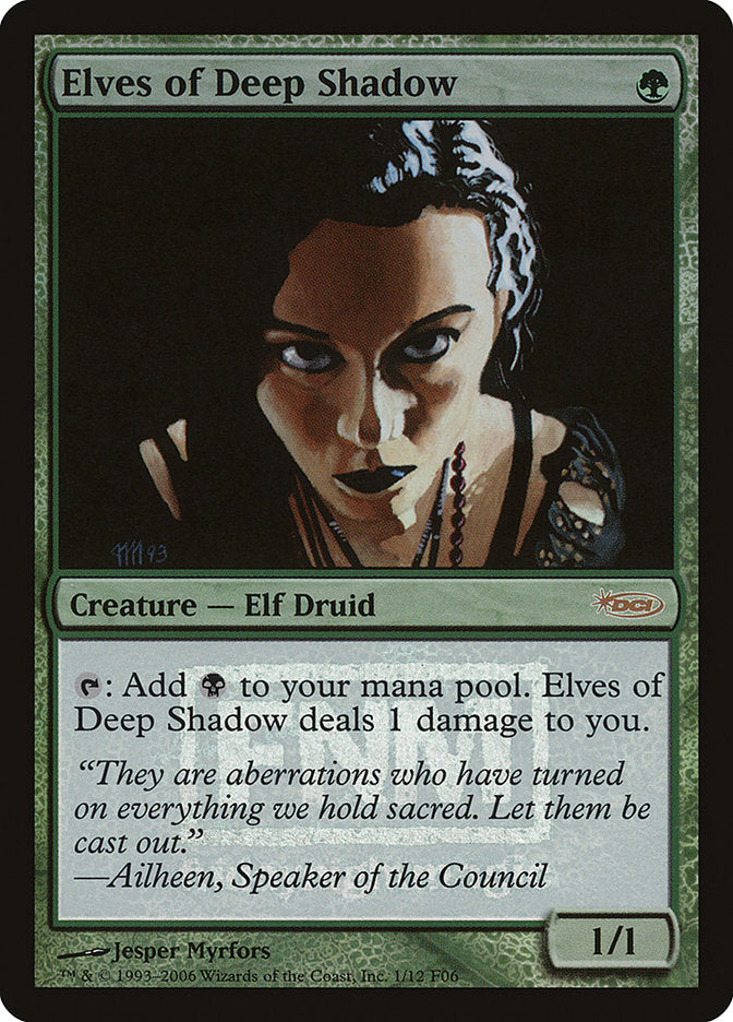 Elves of Deep Shadow [Friday Night Magic 2006] | Total Play