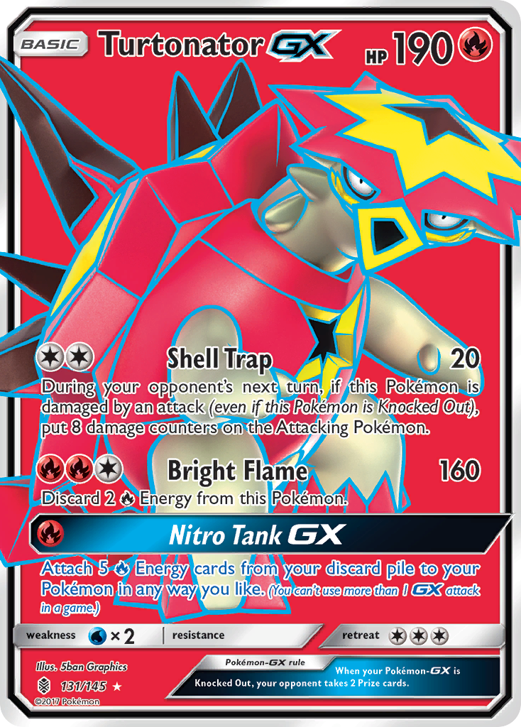 Turtonator GX (131/145) [Sun & Moon: Guardians Rising] | Total Play