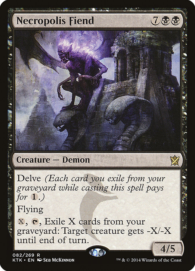 Necropolis Fiend [Khans of Tarkir] | Total Play