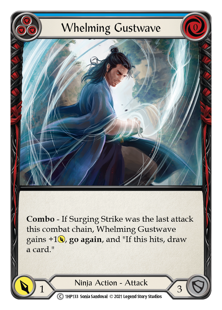 Whelming Gustwave (Blue) [1HP133] (History Pack 1) | Total Play