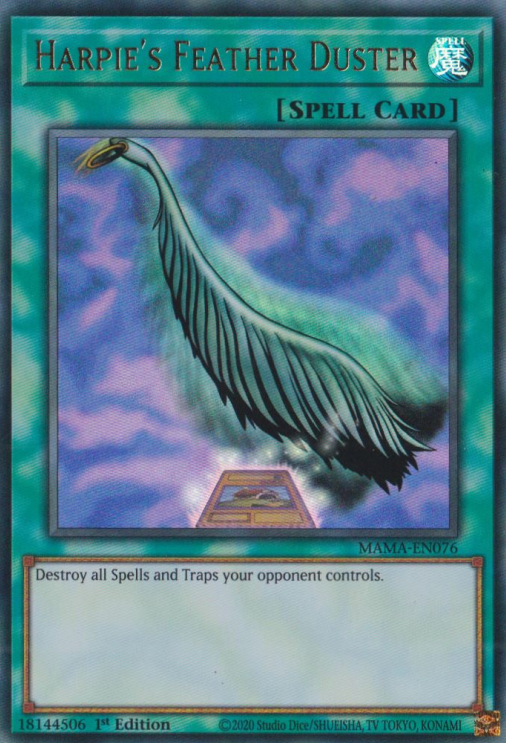 Harpie's Feather Duster [MAMA-EN076] Ultra Rare | Total Play