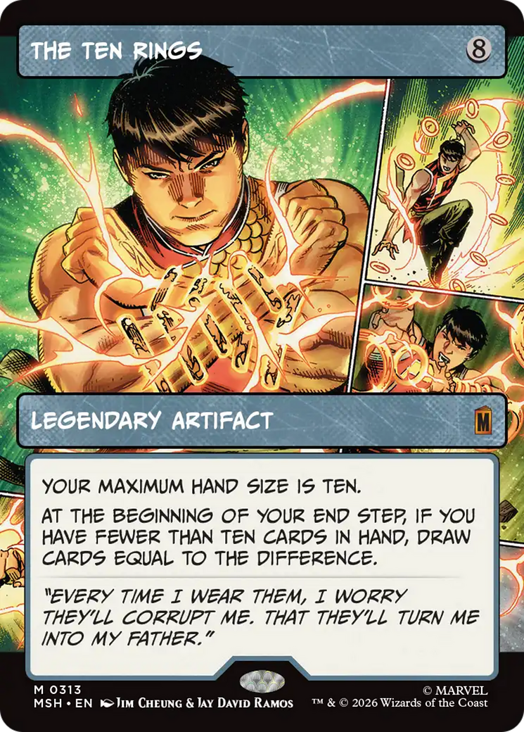 The Ten Rings (Borderless) [Marvel Super Heroes] | Total Play