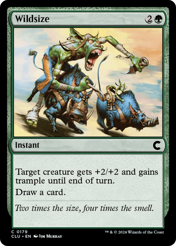 Wildsize [Ravnica: Clue Edition] | Total Play