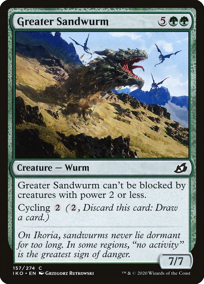Greater Sandwurm [Ikoria: Lair of Behemoths] | Total Play