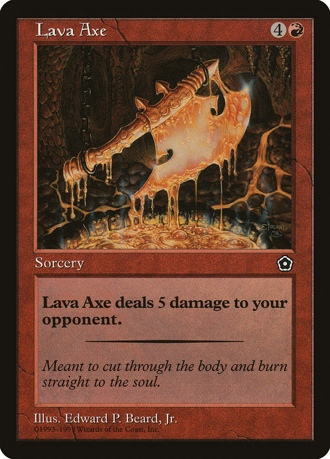 Lava Axe [Portal Second Age] | Total Play