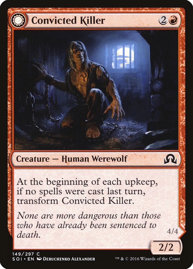 Convicted Killer // Branded Howler [Shadows over Innistrad] | Total Play