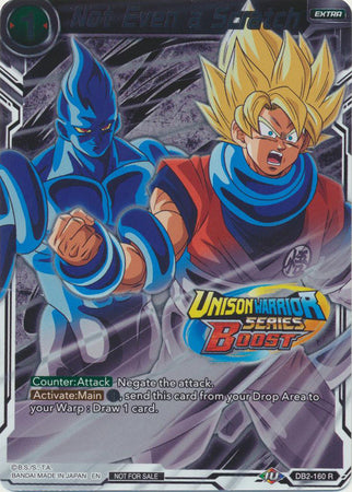 Not Even a Scratch (Event Pack 08 - Alternate Foil) (DB2-160) [Tournament Promotion Cards] | Total Play