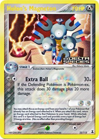 Holon's Magneton (22/113) (Stamped) [EX: Delta Species] | Total Play