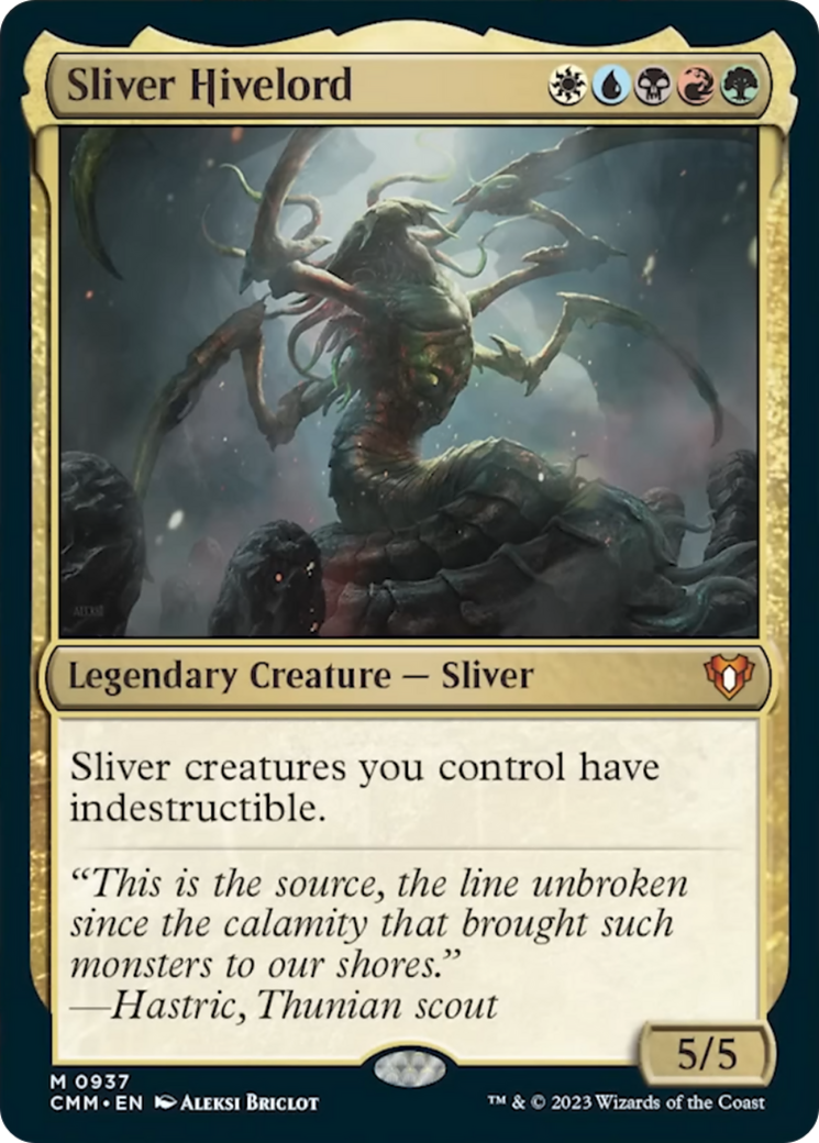 Sliver Hivelord [Commander Masters] | Total Play