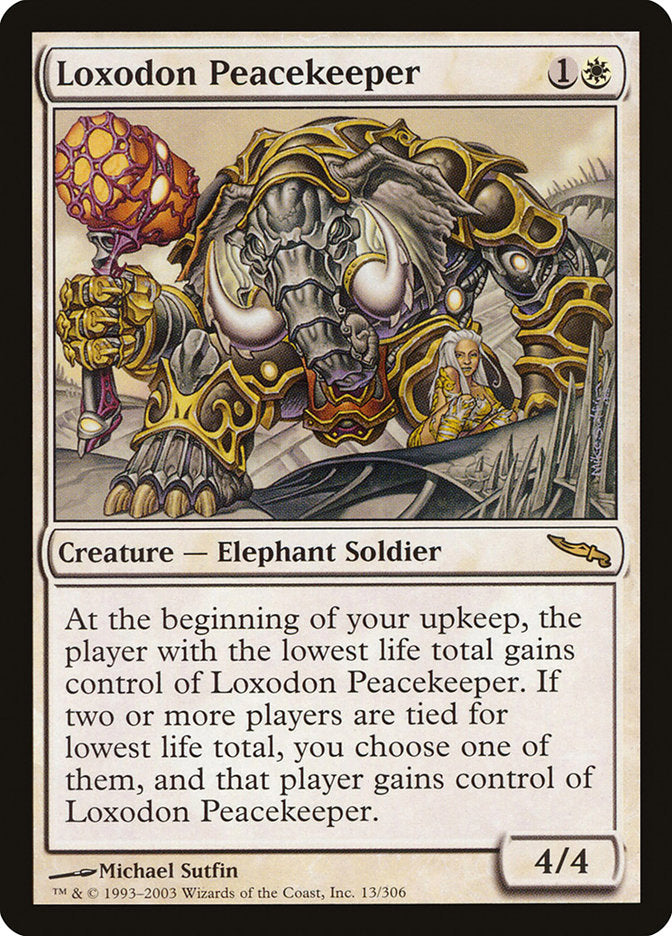 Loxodon Peacekeeper [Mirrodin] | Total Play