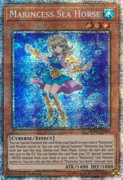 Marincess Sea Horse [RIRA-EN003] Starlight Rare | Total Play