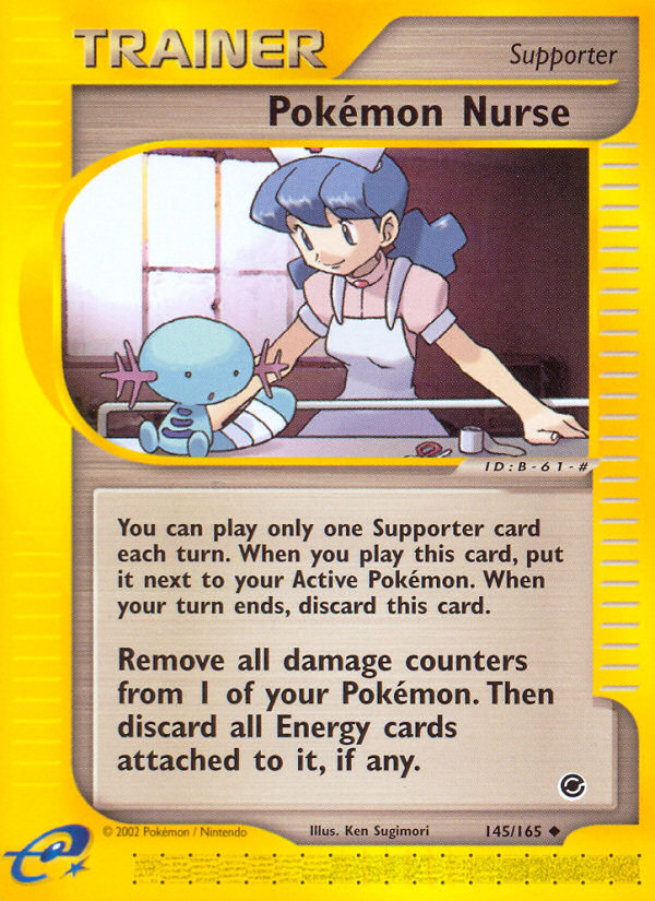 Pokemon Nurse (145/165) [Expedition: Base Set] | Total Play