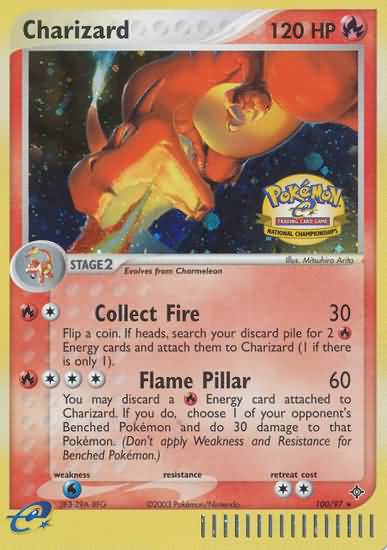 Charizard (100/97) (National Championship 2004) [League & Championship Cards] | Total Play