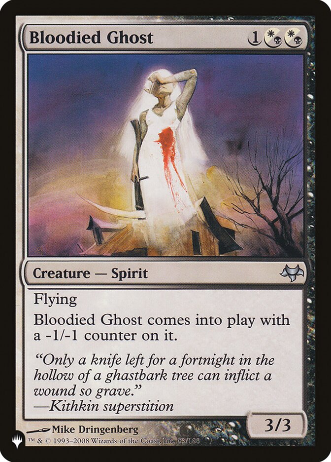 Bloodied Ghost [The List] | Total Play