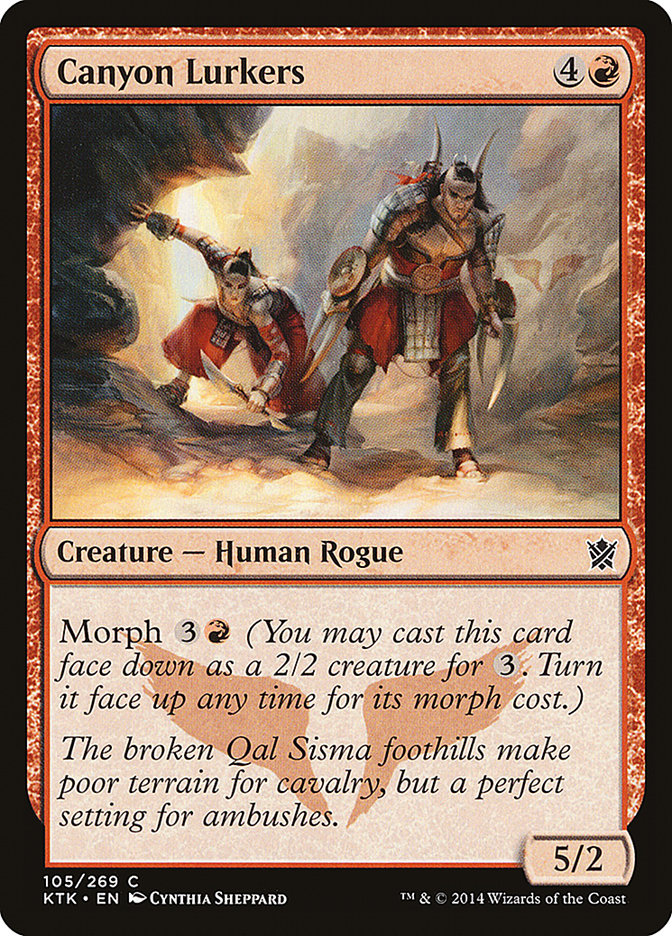Canyon Lurkers [Khans of Tarkir] | Total Play