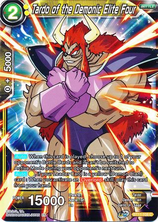 Tardo of the Demonic Elite Four (BT11-108) [Vermilion Bloodline 2nd Edition] | Total Play