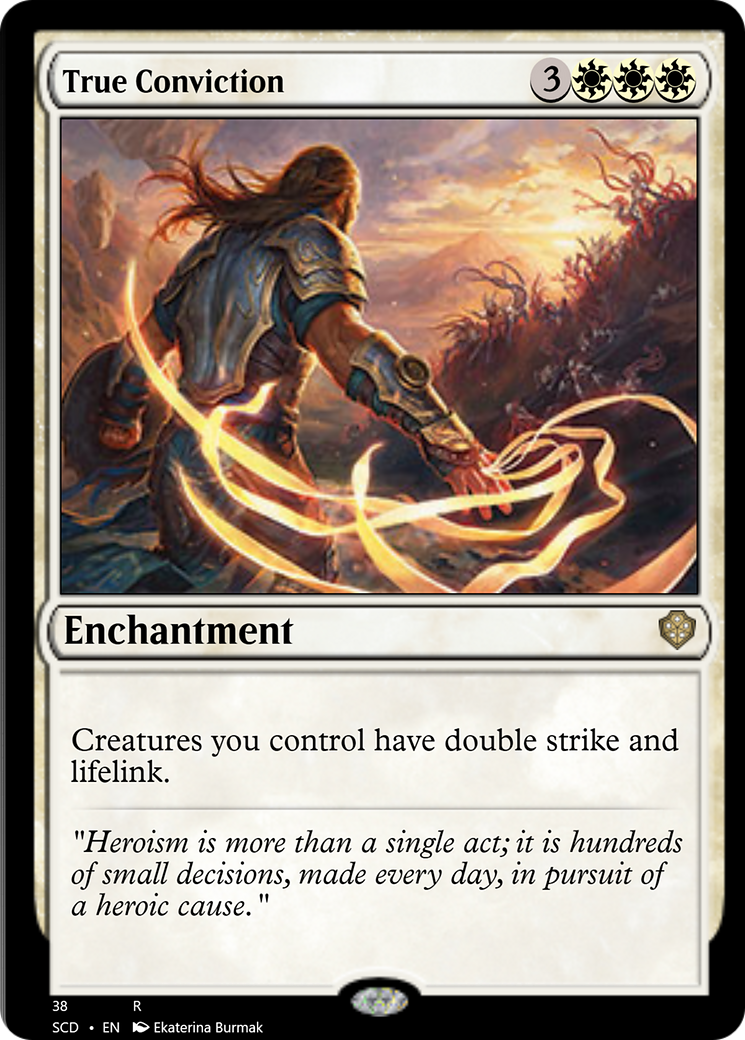 True Conviction [Starter Commander Decks] | Total Play