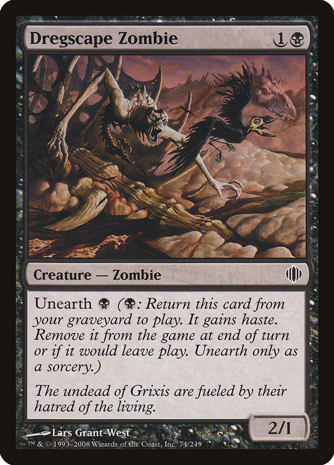 Dregscape Zombie [Shards of Alara] | Total Play