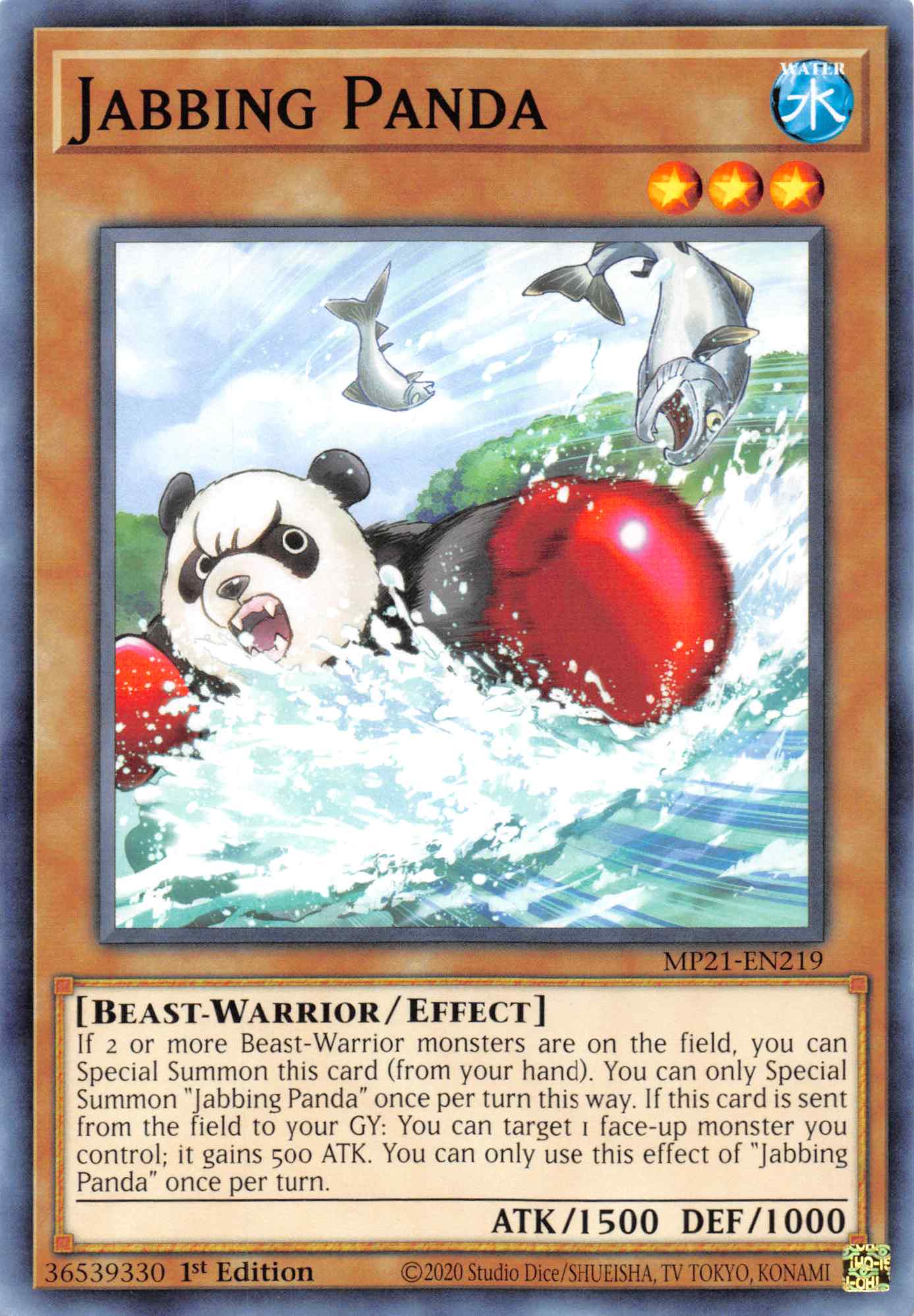 Jabbing Panda [MP21-EN219] Common | Total Play