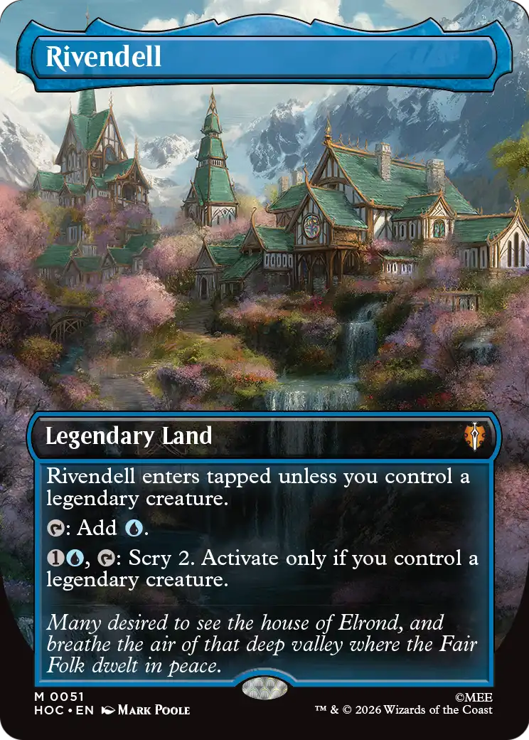 Rivendell (Borderless) [The Hobbit: Eternal-Legal] | Total Play