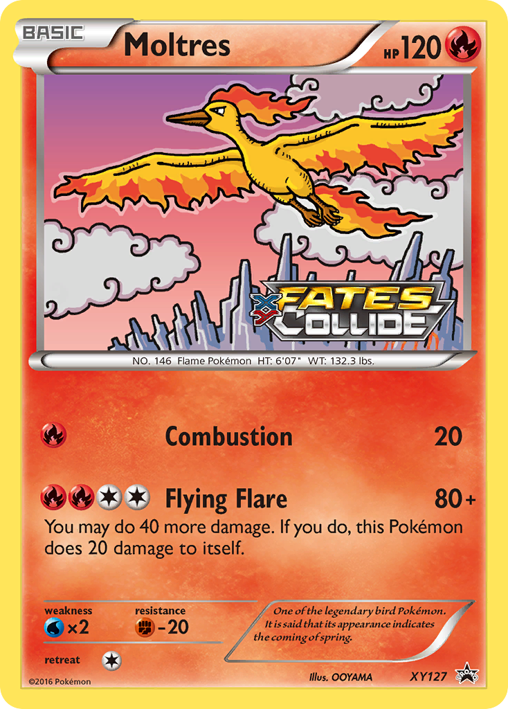 Moltres (XY127) [XY: Black Star Promos] | Total Play