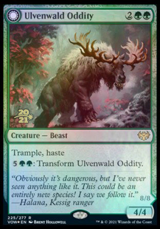 Ulvenwald Oddity // Ulvenwald Behemoth [Innistrad: Crimson Vow Prerelease Promos] | Total Play