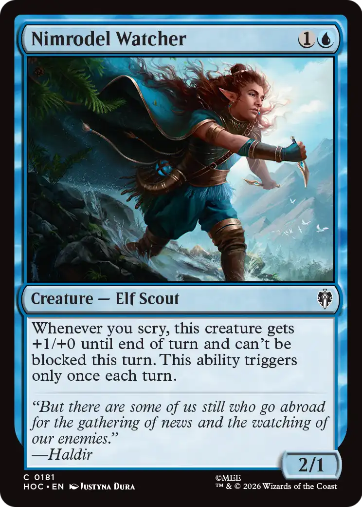 Nimrodel Watcher [The Hobbit: Eternal-Legal] | Total Play