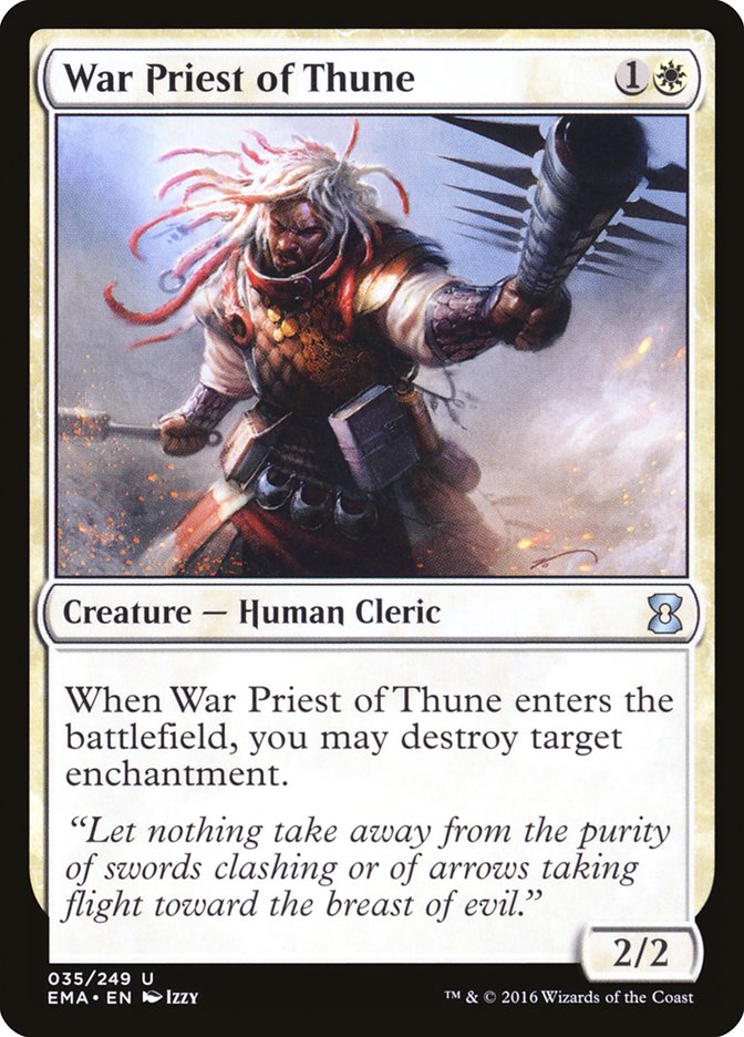 War Priest of Thune [Eternal Masters] | Total Play