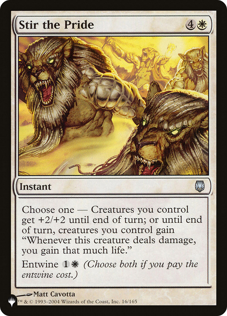 Stir the Pride [The List Reprints] | Total Play