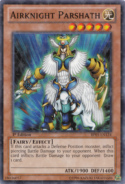 Airknight Parshath [BP01-EN124] Starfoil Rare | Total Play