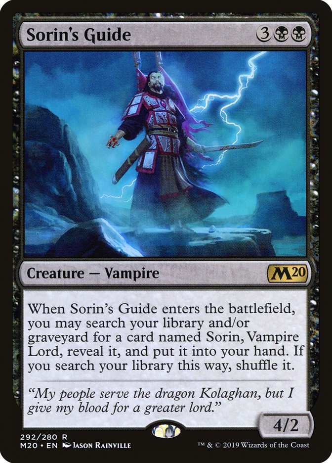 Sorin's Guide [Core Set 2020] | Total Play