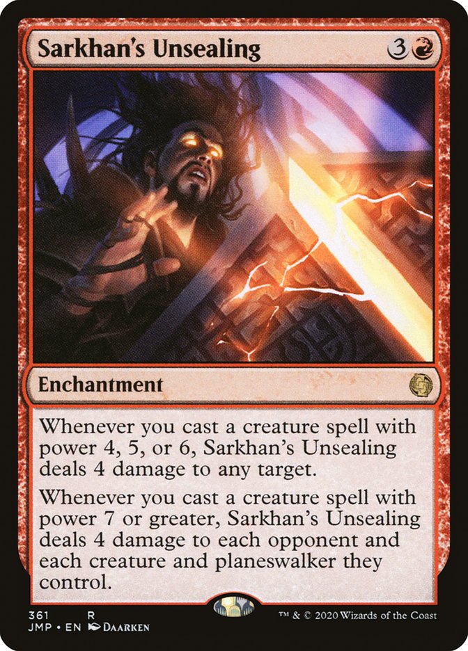 Sarkhan's Unsealing [Jumpstart] | Total Play