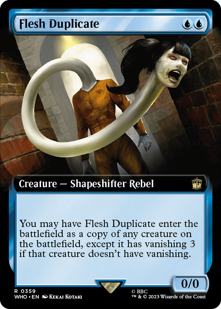 Flesh Duplicate (Extended Art) [Doctor Who] | Total Play