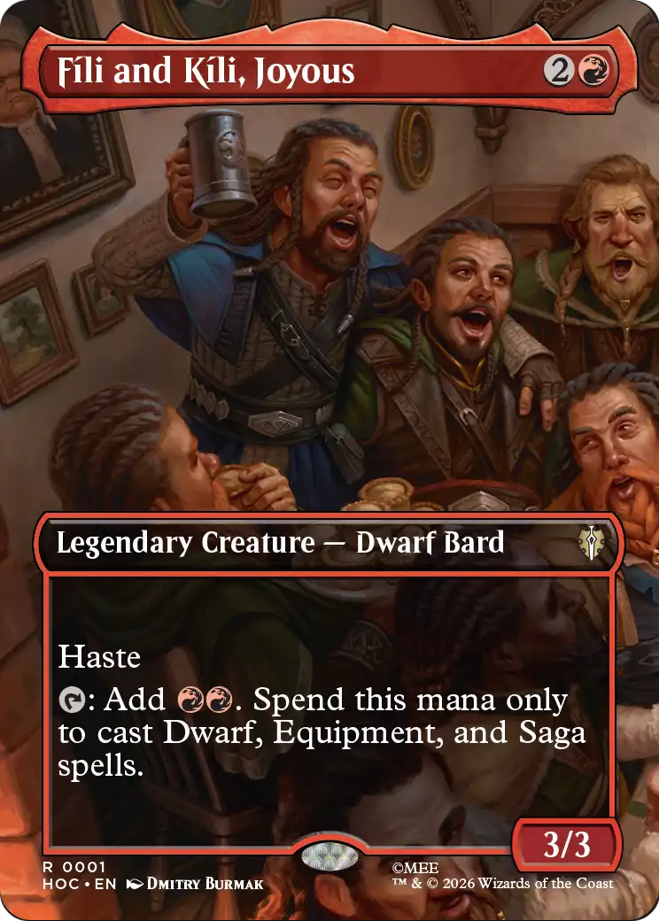Fili and Kili, Joyous (Borderless) [The Hobbit: Eternal-Legal] | Total Play